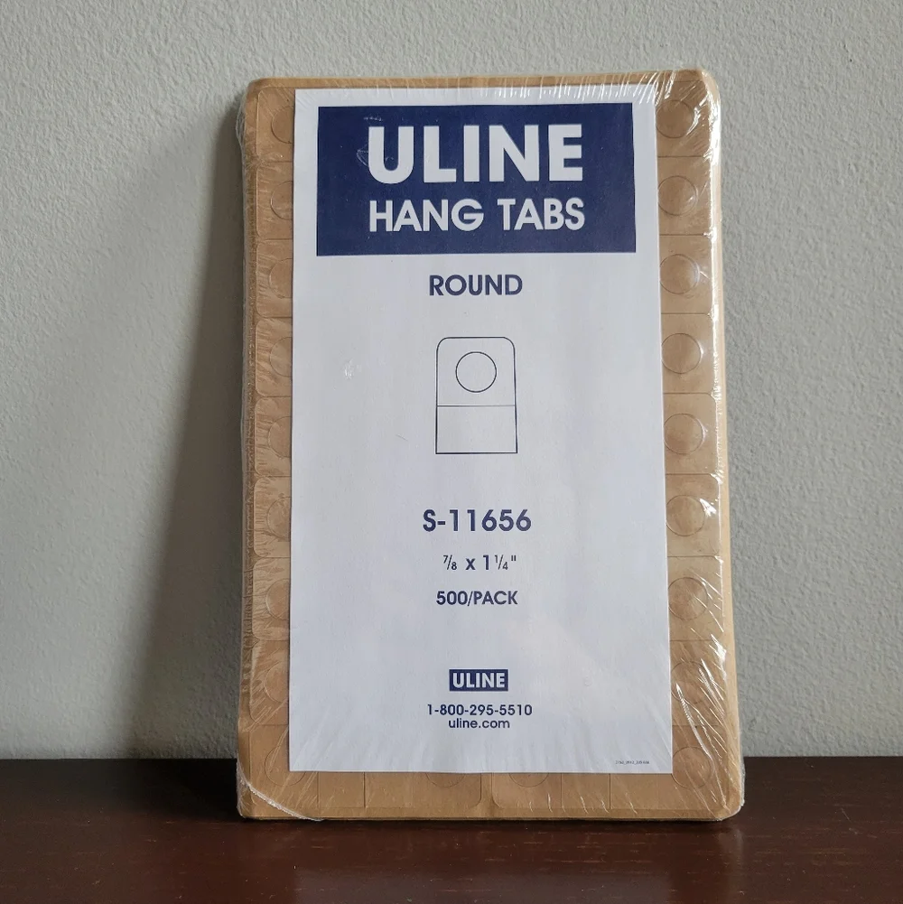 NEW Uline Hang Tabs (Model S-11656)